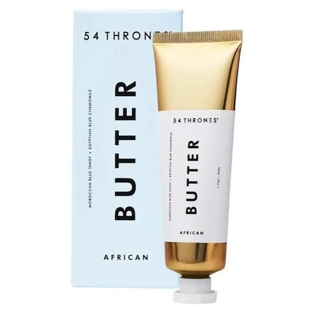 MSRP $24.00, 54 Thrones, Butter in Moroccan Blue Tansy + Egyptian Blue Chamomile